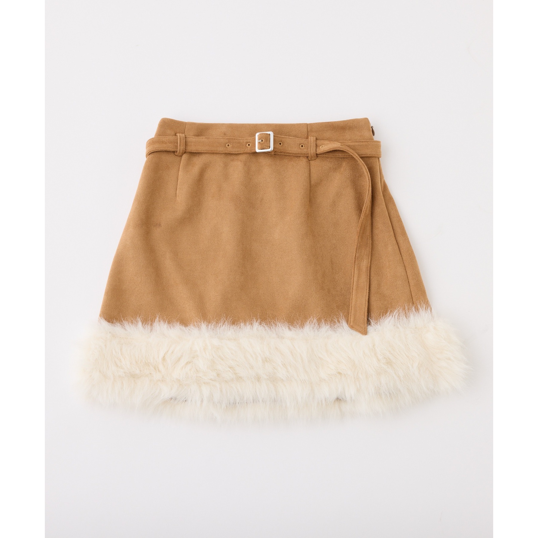 フェイクムートンミニスカート | ファッション通販サイト NUGU