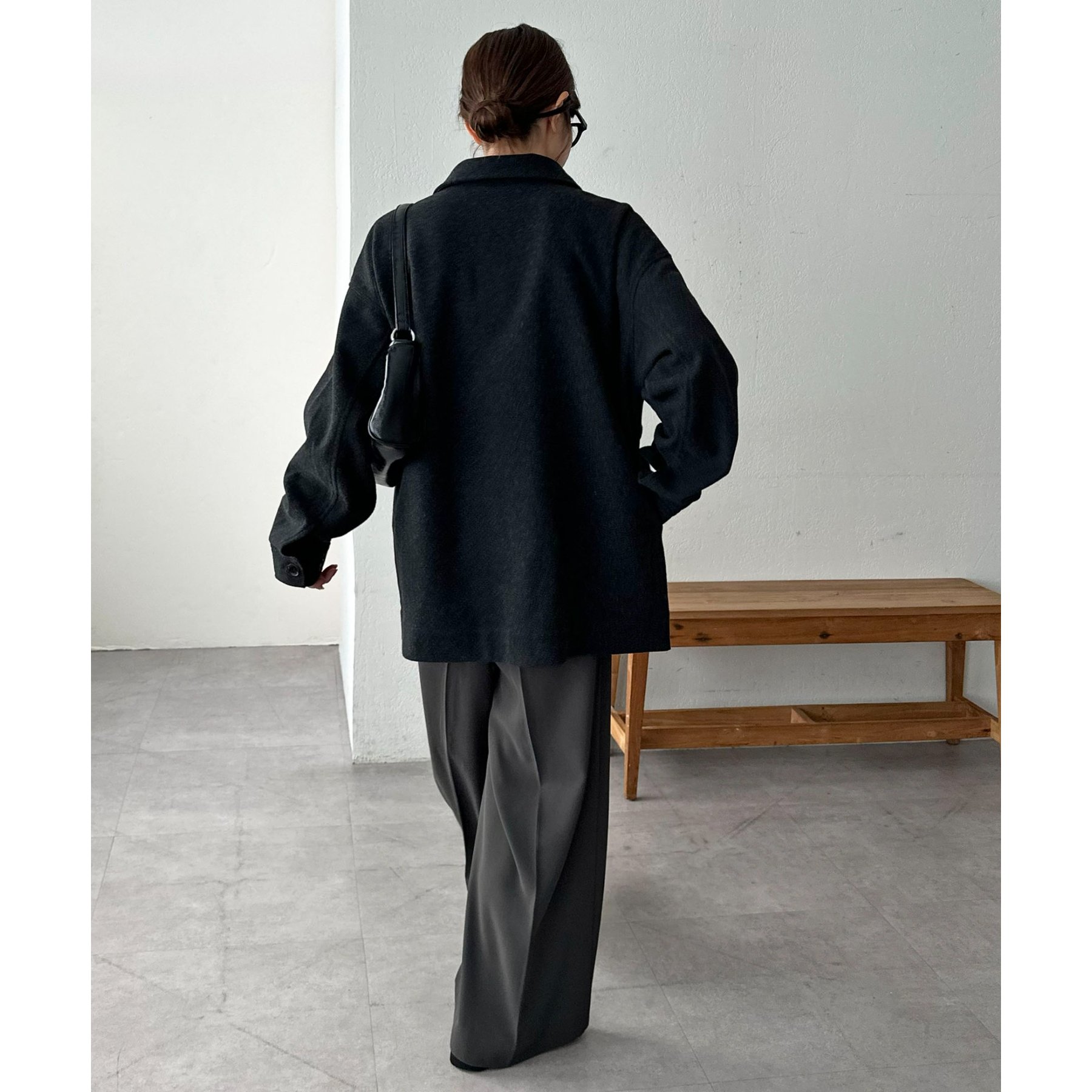 ユニセックス】ウールライクCPOシャツジャケット | ファッション通販