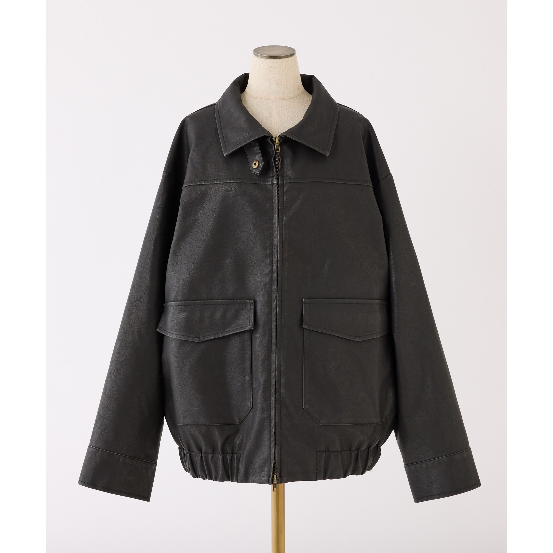 マチャットエコレザージャケット machatt マチャット エコレザージャケット machatt マチャット