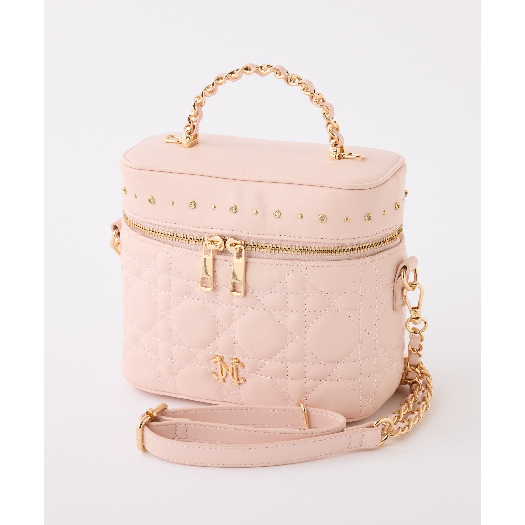 スタッズ付キルティングバニティバッグ | ファッション通販サイト NUGU