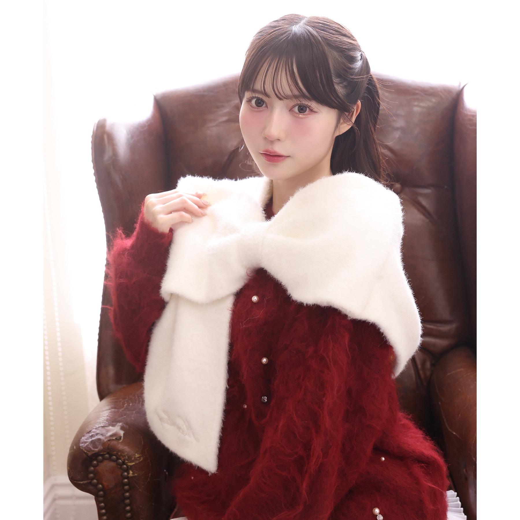 リボンマフラー | ファッション通販サイト NUGU