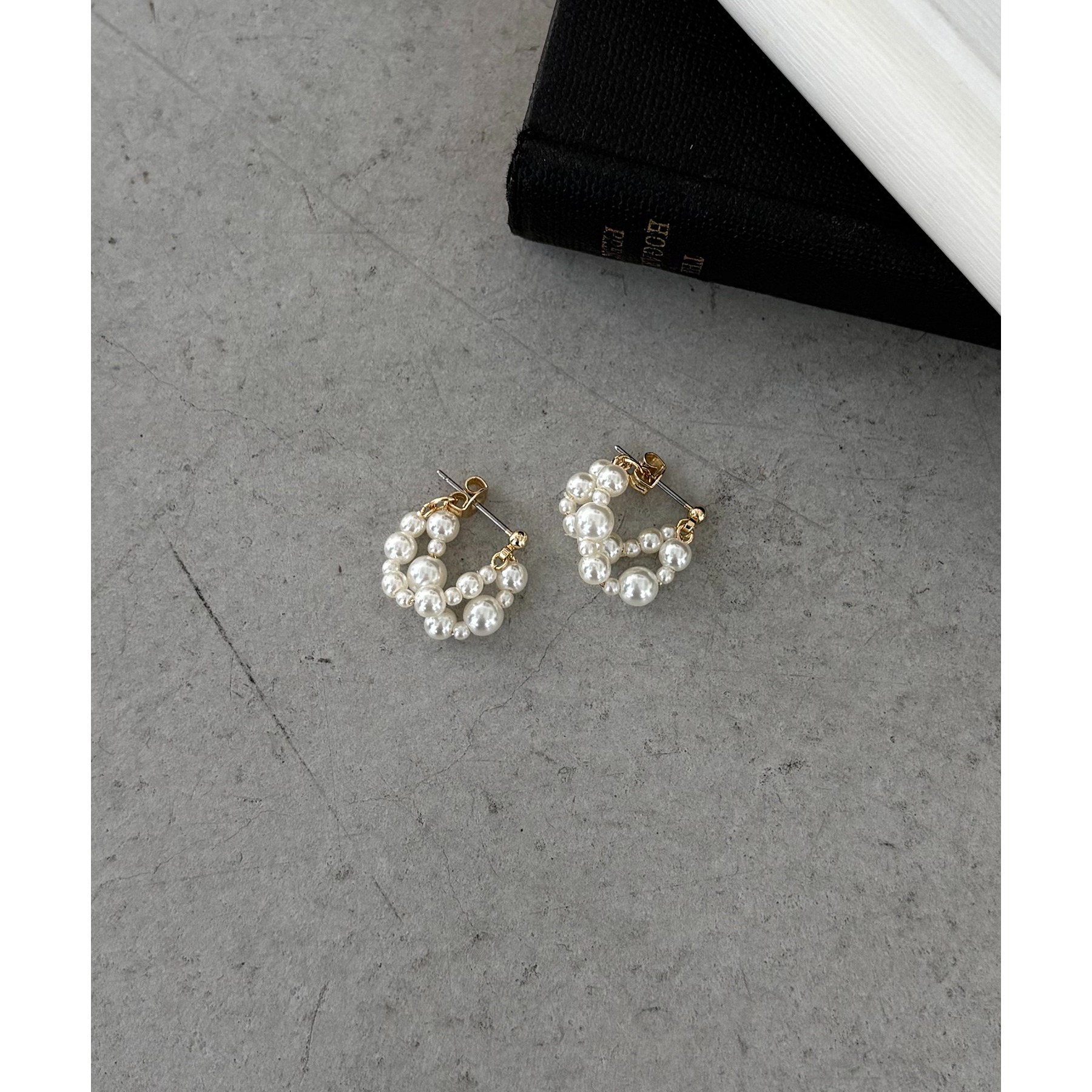 ゴピアス ゴールド パール ゴールドパールピアス CH2086 | cherche