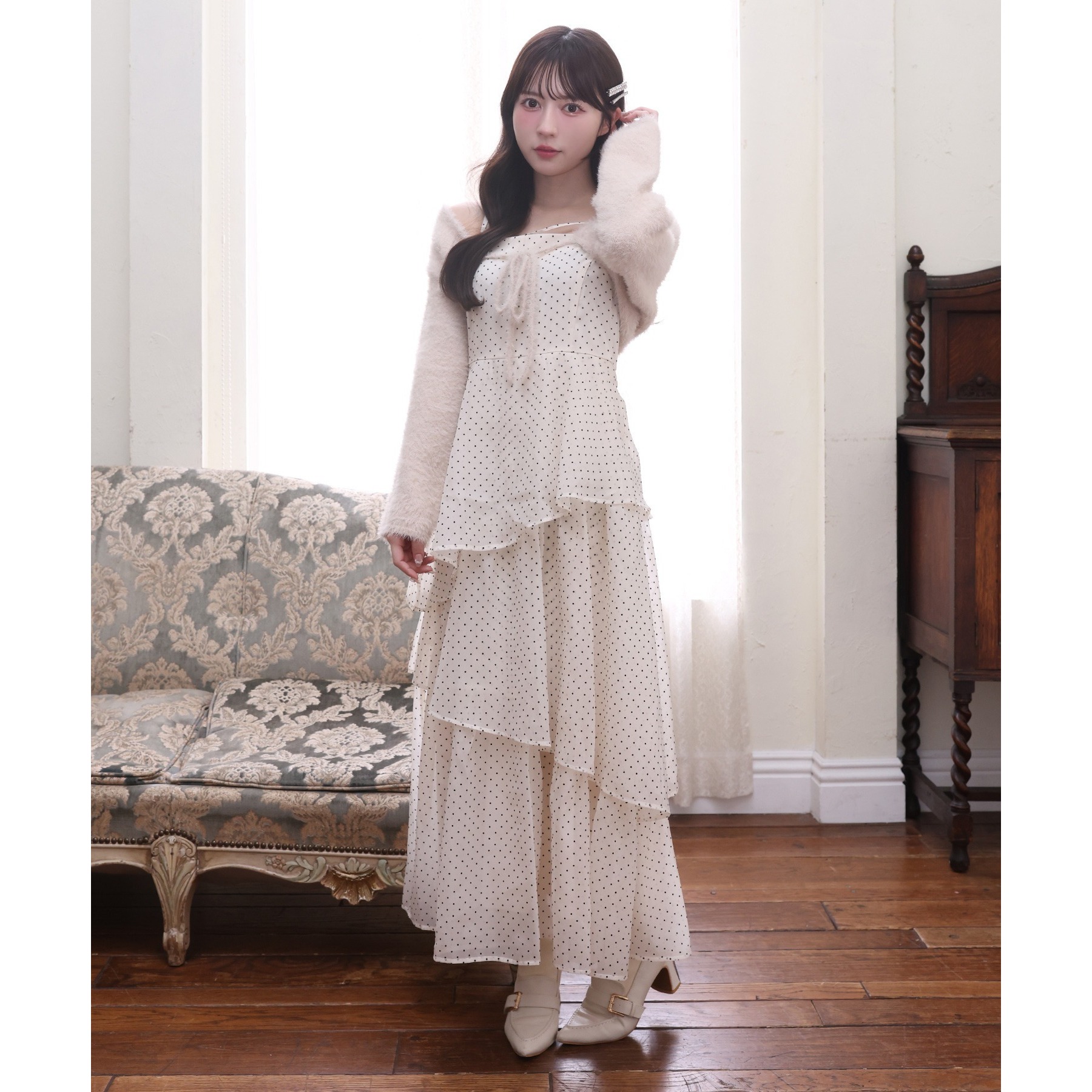 ボレロセットイレヘムワンピース | ファッション通販サイト NUGU