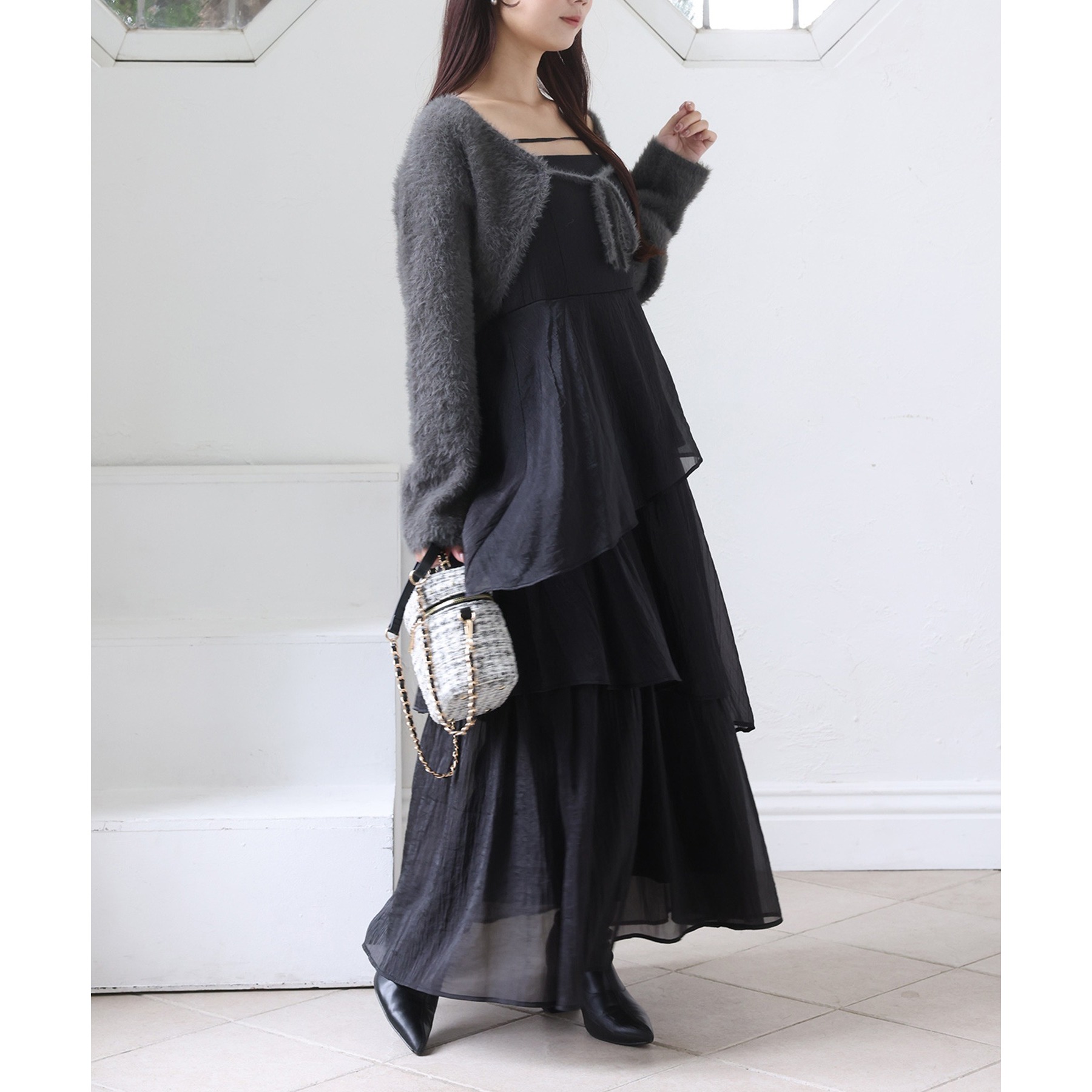 ボレロセットイレヘムワンピース | ファッション通販サイト NUGU