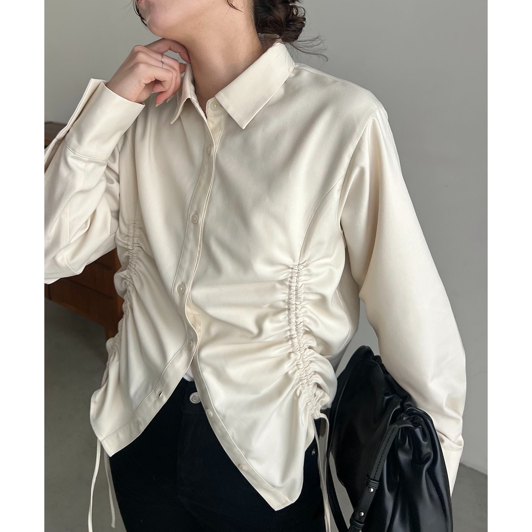 レーススリットシャツ | ファッション通販サイト NUGU