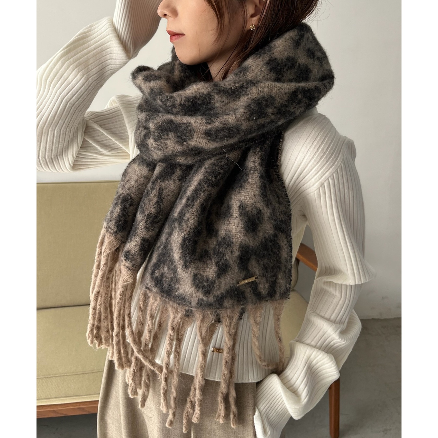 ストライプマフラー | ファッション通販サイト NUGU