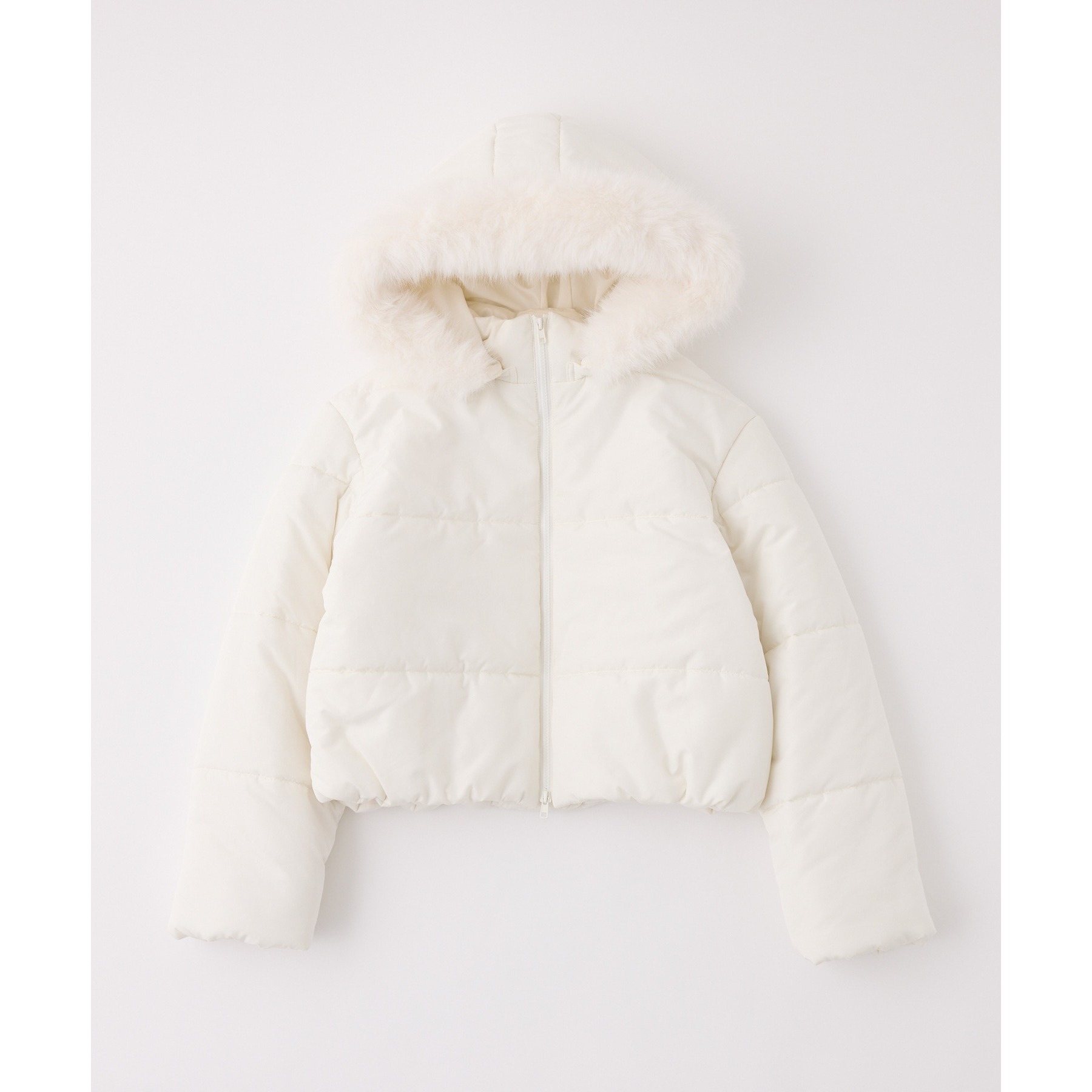 ファー付きショートフェイクダウン | ファッション通販サイト NUGU