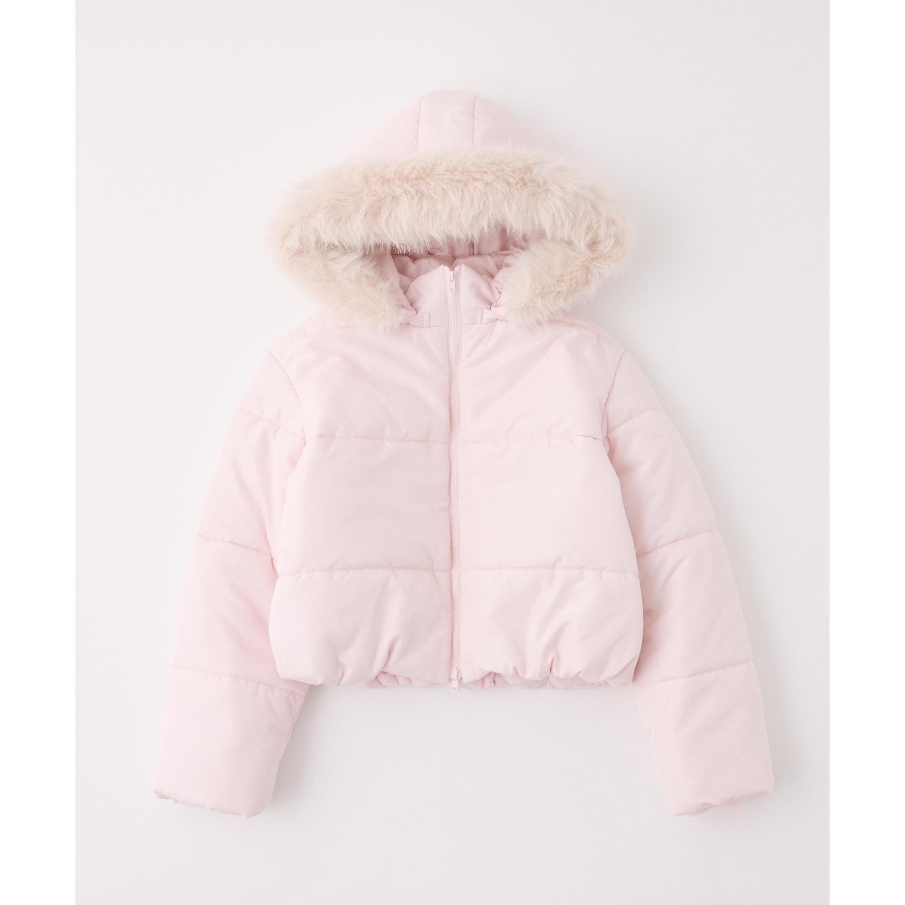 ファー付きショートフェイクダウン | ファッション通販サイト NUGU