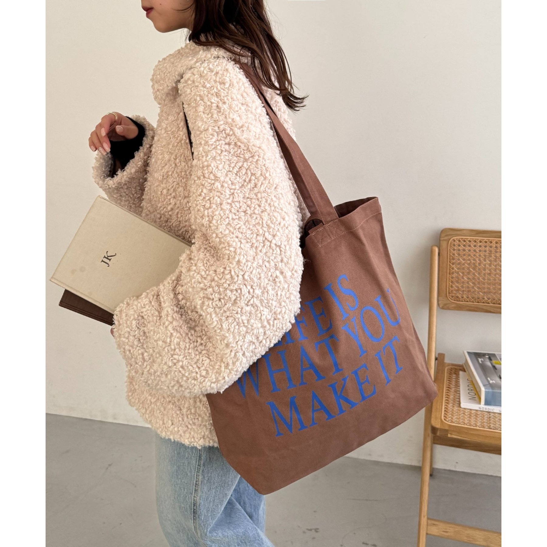キャンバスロゴ2WAYトートバッグ | ファッション通販サイト NUGU