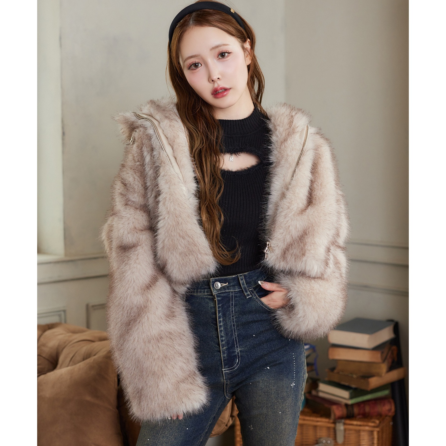 【最終値下げ】UNUSED 17AW ラビットファー ブルゾン 最終値下げ】UNUSED 17AW ラビットファー ブルゾン - メルカリ