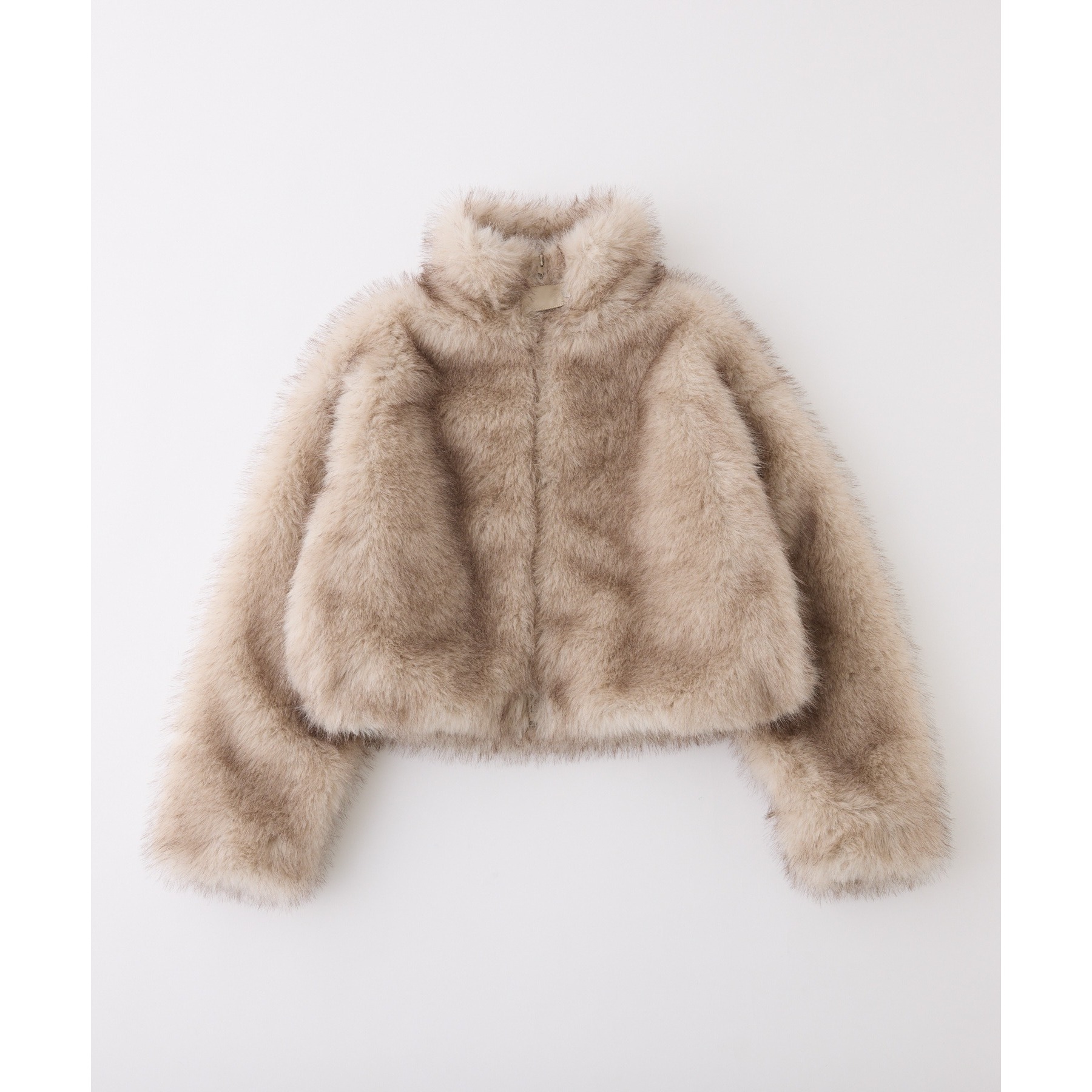 フェイクファーショートブルゾン | ファッション通販サイト NUGU