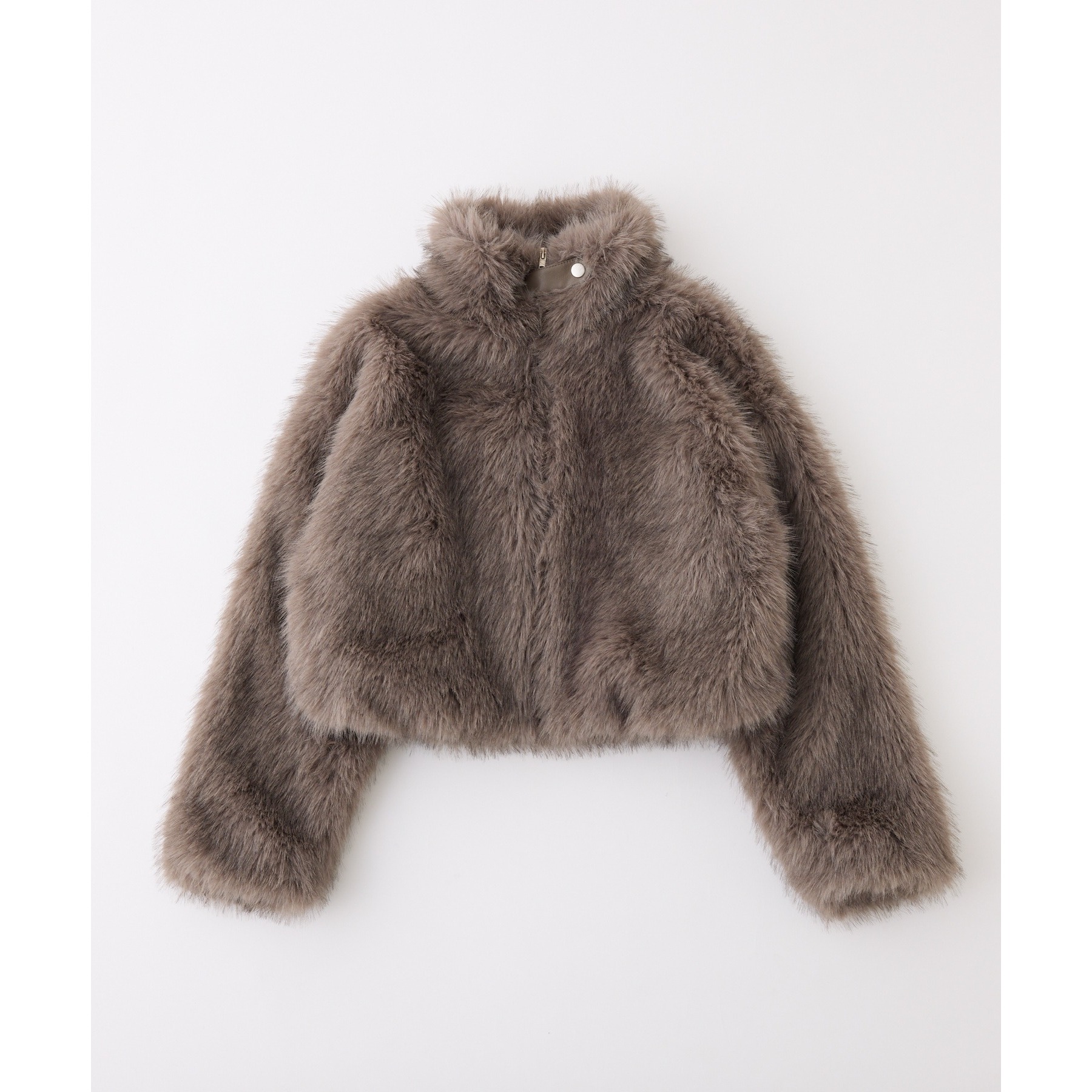 フェイクファーショートブルゾン | ファッション通販サイト NUGU