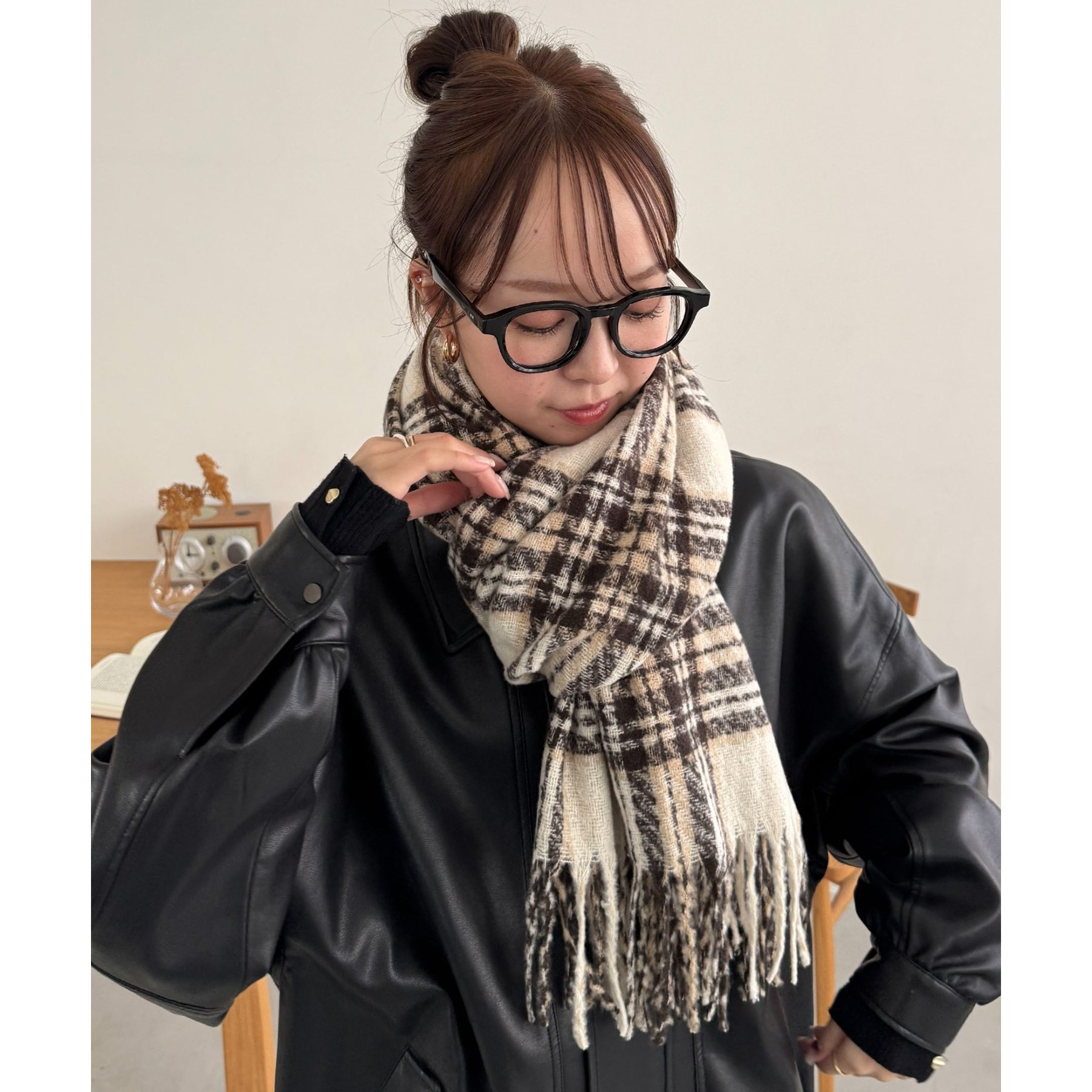 幾何学マフラー | ファッション通販サイト NUGU