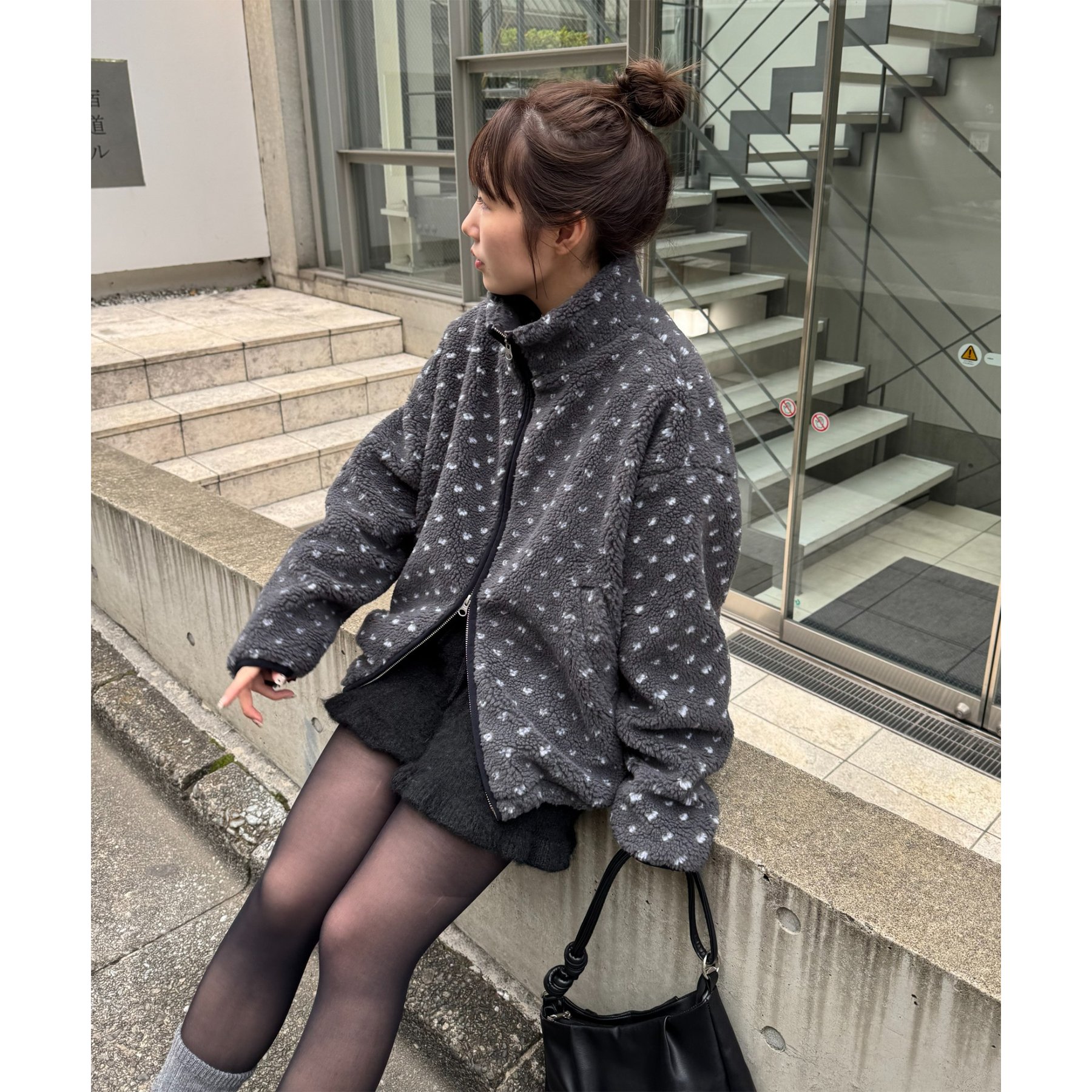 umm./WEB限定】パイピングボアジャケット | ファッション通販サイト NUGU