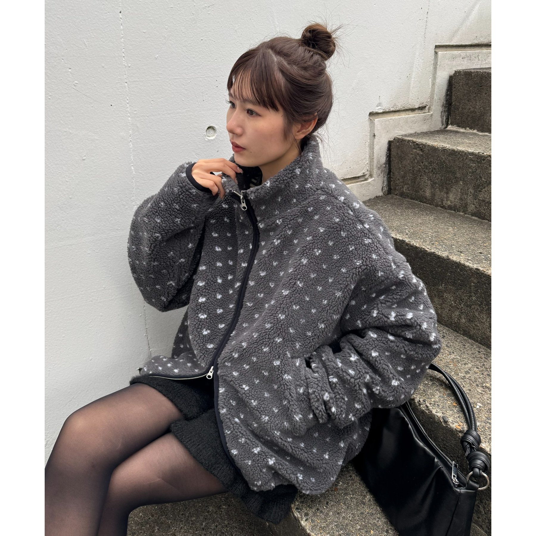 umm./WEB限定】パイピングボアジャケット | ファッション通販サイト NUGU