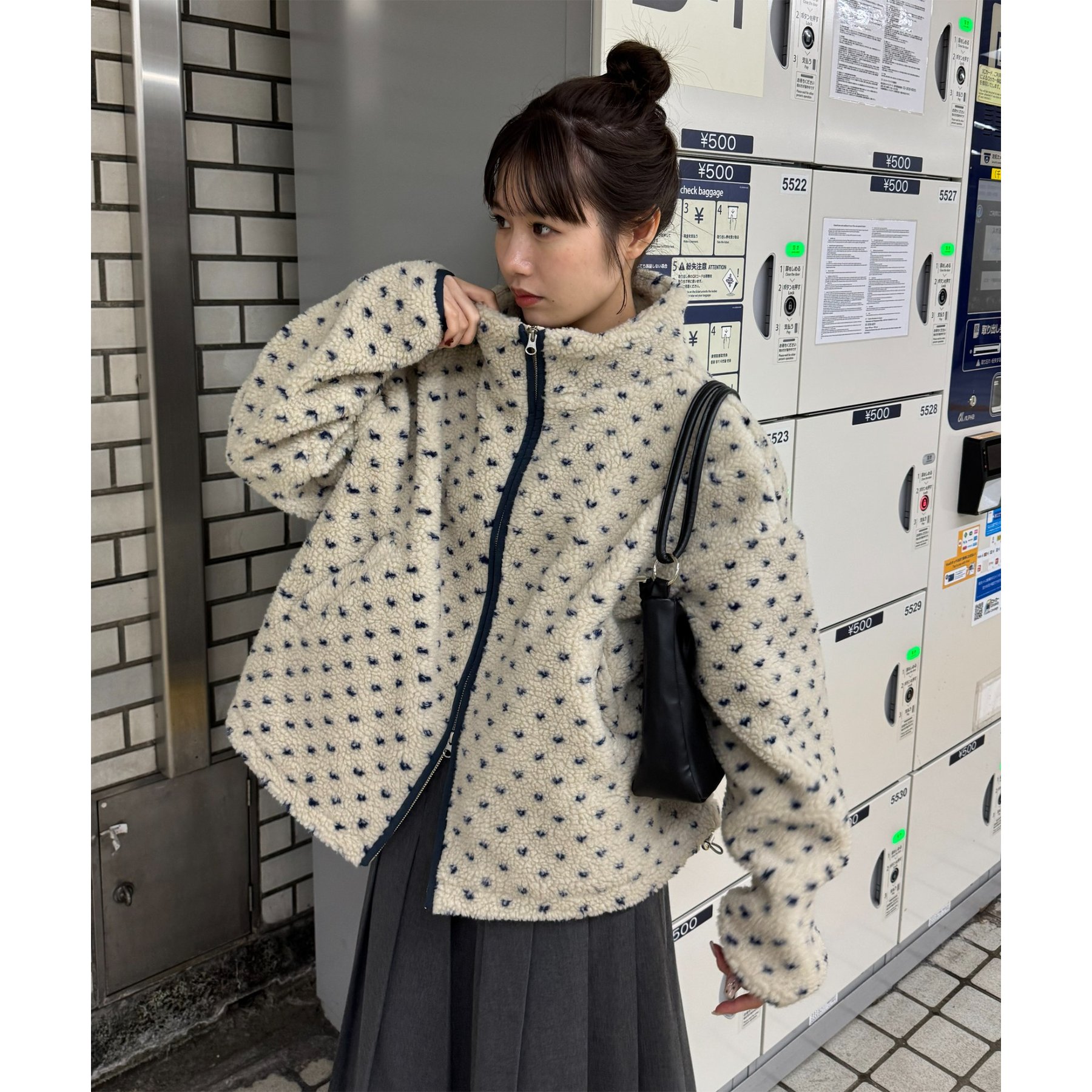 umm./WEB限定】パイピングボアジャケット | ファッション通販サイト NUGU