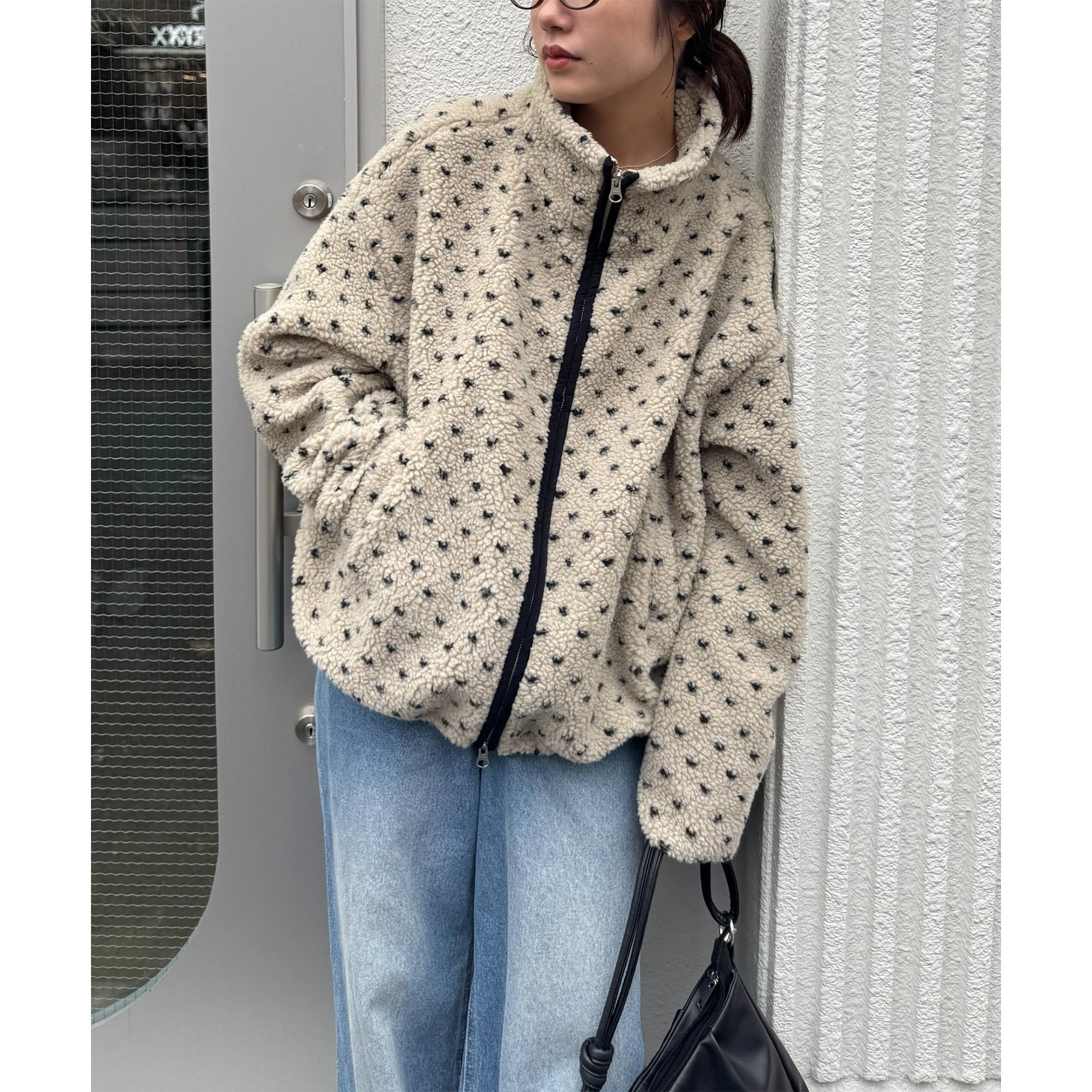 umm./WEB限定】パイピングボアジャケット | ファッション通販サイト NUGU