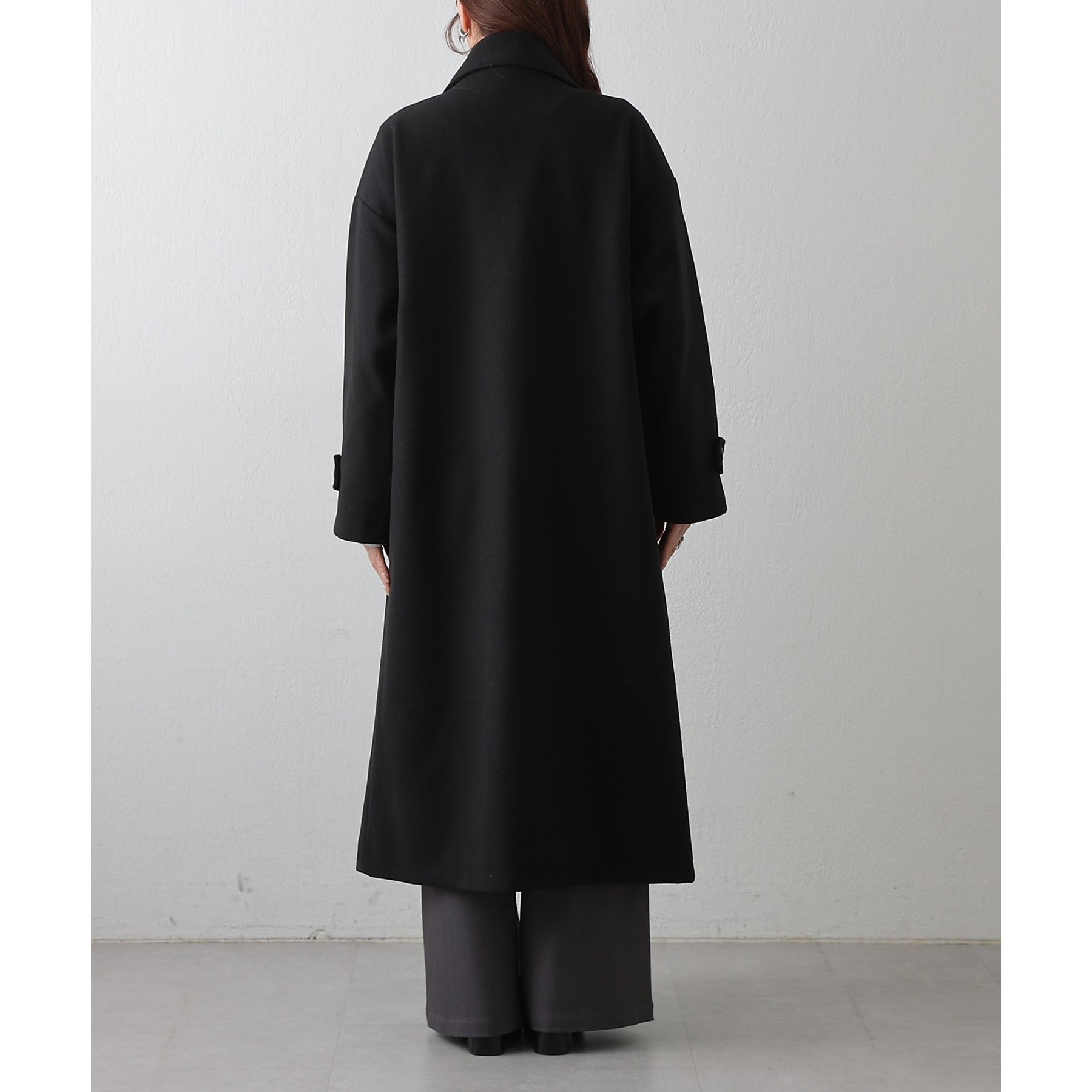 モッサライトダブルロングコート | ファッション通販サイト NUGU