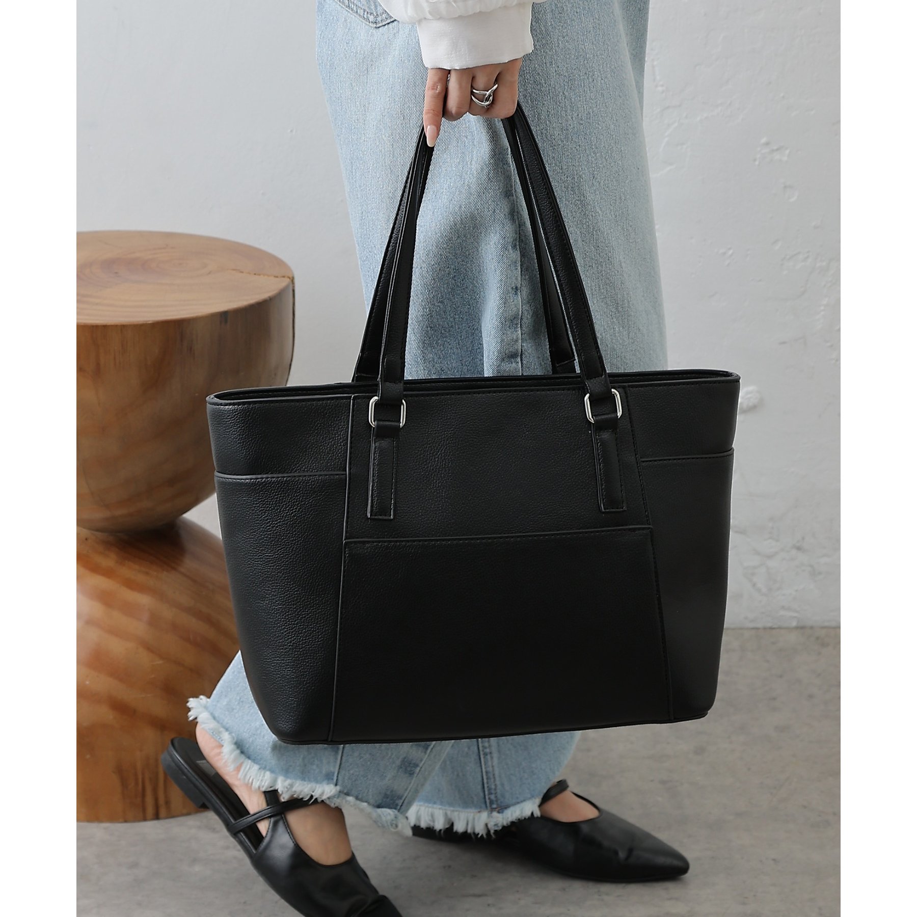 シュリンクA4トートバッグ | ファッション通販サイト NUGU