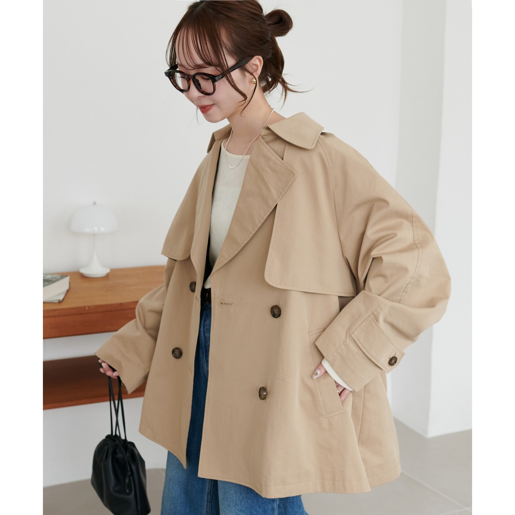 ミドルトレンチコート