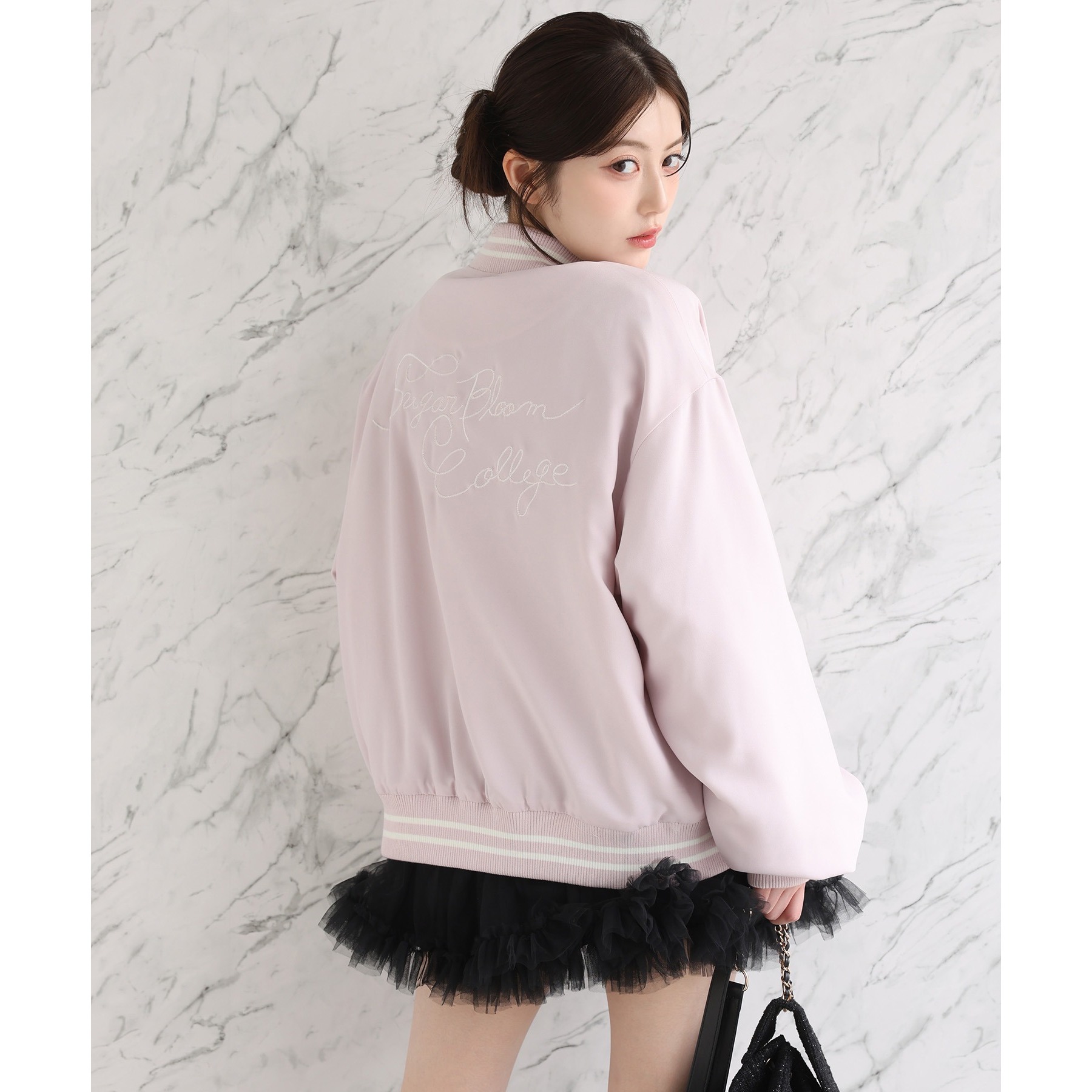 【premium order】ロゴ入りスカジャン