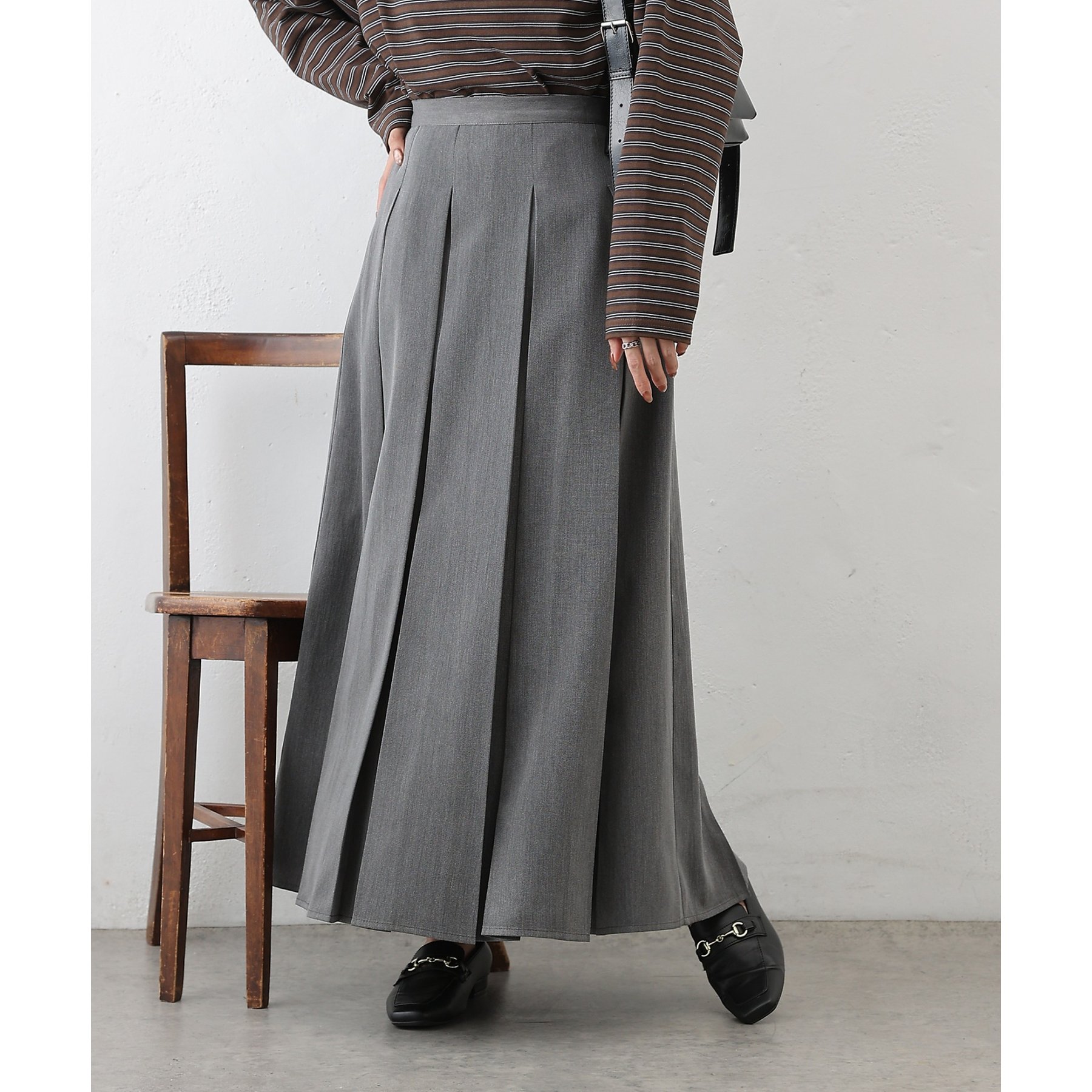 プリーツロングスカート | ファッション通販サイト NUGU
