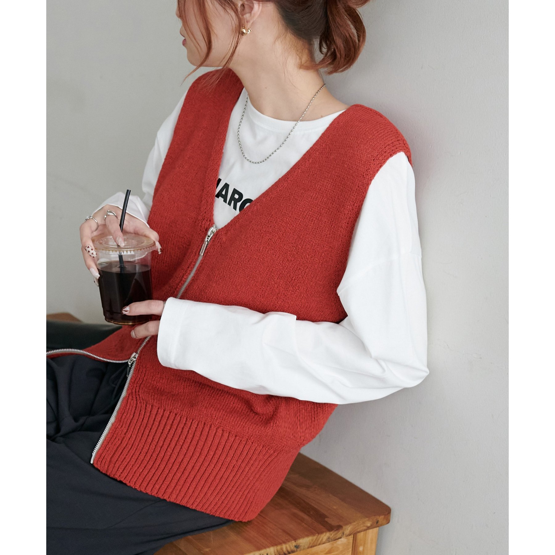 SS先行予約】ブークレジップ使いベスト | ファッション通販サイト NUGU