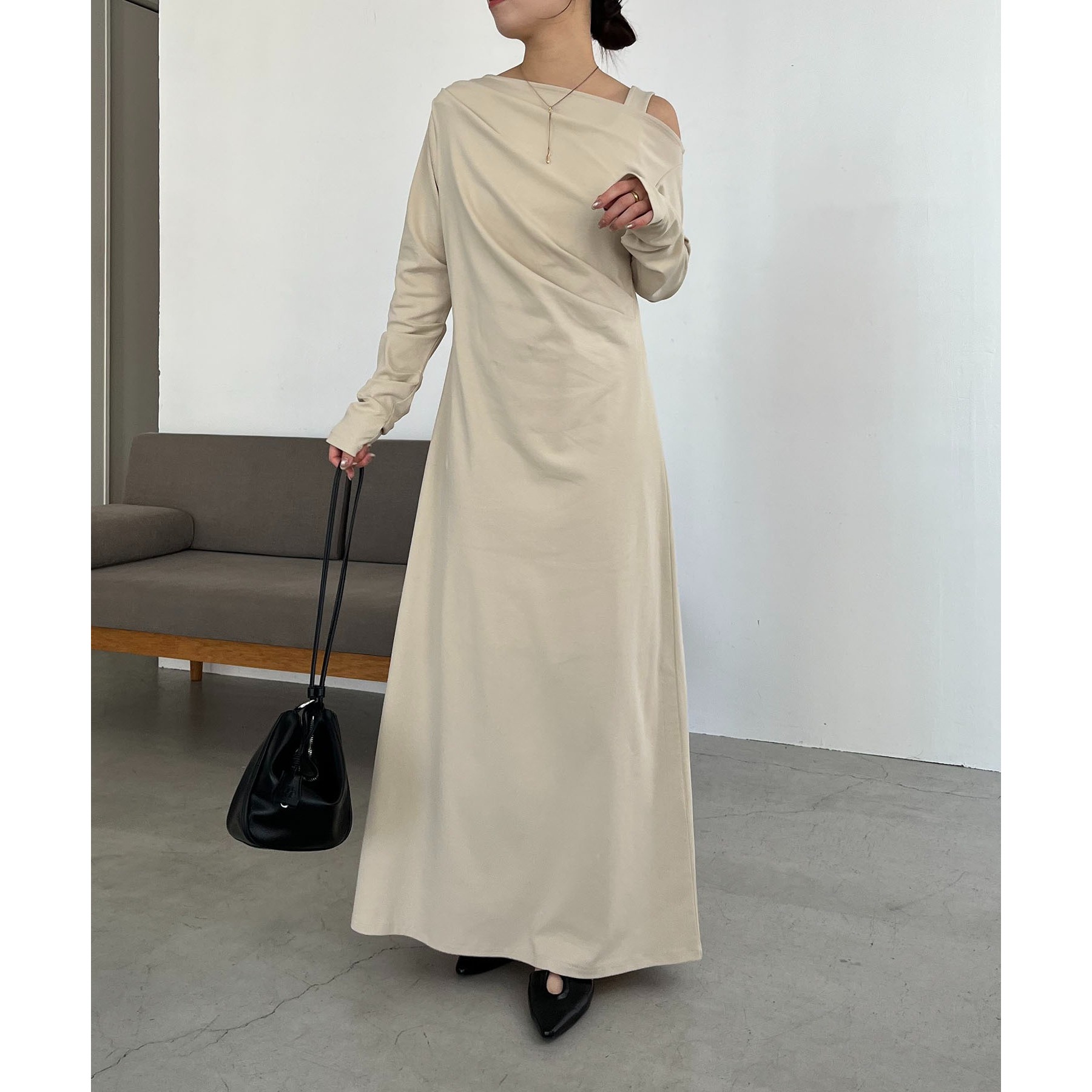 オケージョン/サイズ展開あり/人気につき再販】チュールハイネック