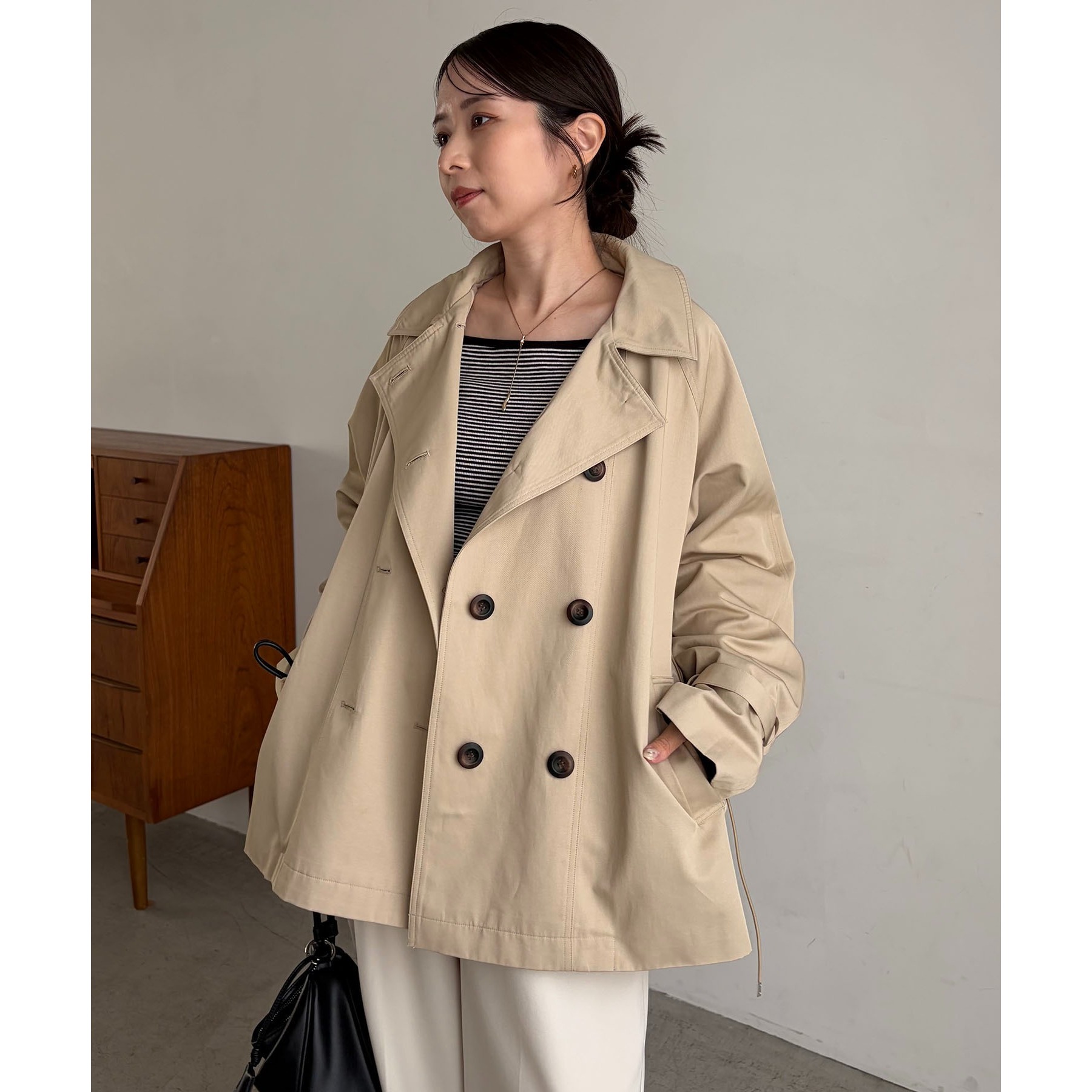 バックギャザーコート サイズ展開あり】バックギャザーコート | ファッション通販サイト NUGU