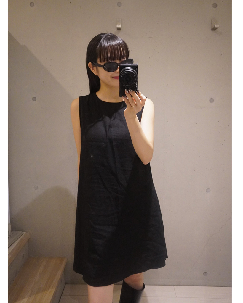 リネンミニワンピース リネンミニワンピース | ファッション通販サイト NUGU