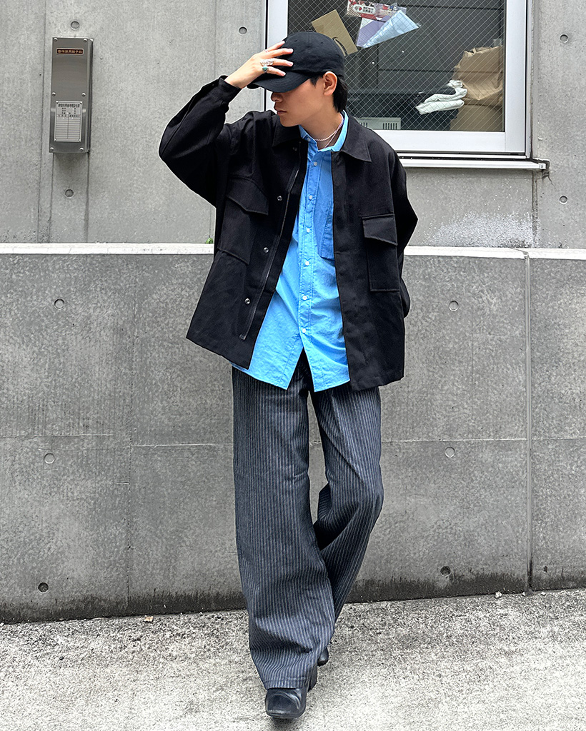 ピンストライプデニムパンツ | ファッション通販サイト NUGU