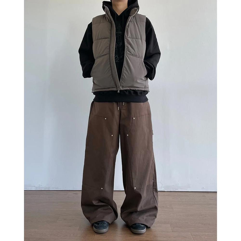   ダウンベスト ダークグレー ダウンベスト | ファッション通販サイト NUGU