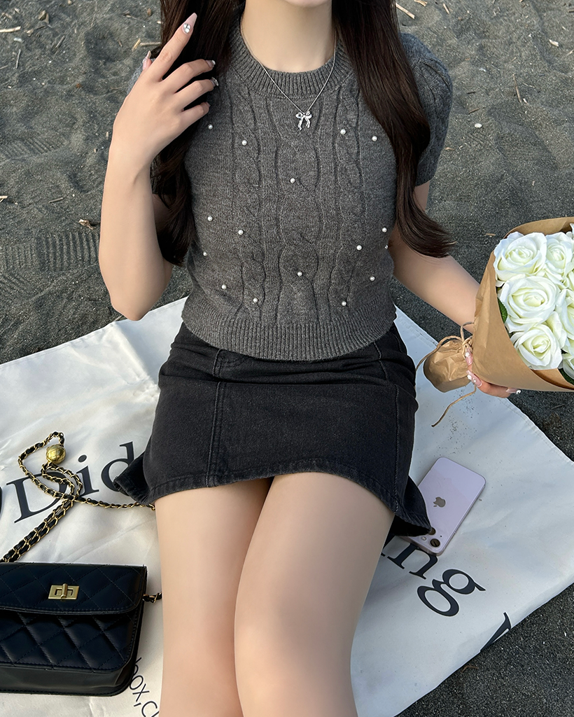 SELF-PORTRAIT★デニム Aライン ミニ スカート★関税込み Aラインデニムミニスカート | レディースファッション通販 - DHOLIC
