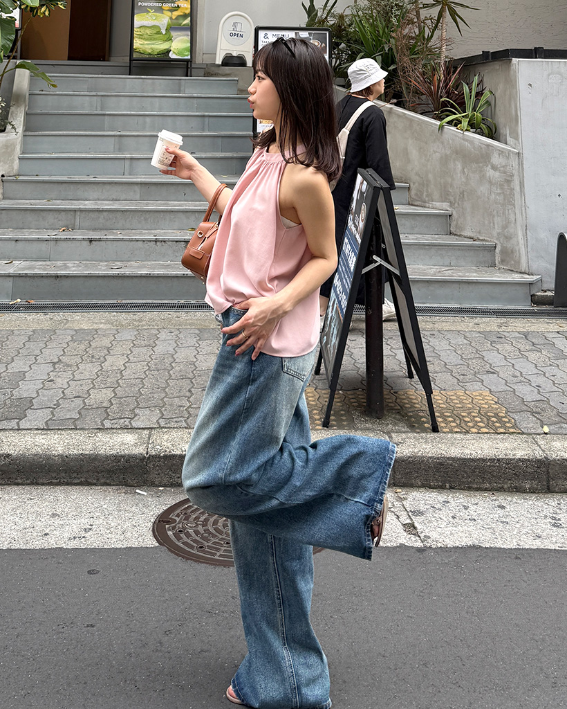 ローワイドデニムパンツ | ファッション通販サイト NUGU