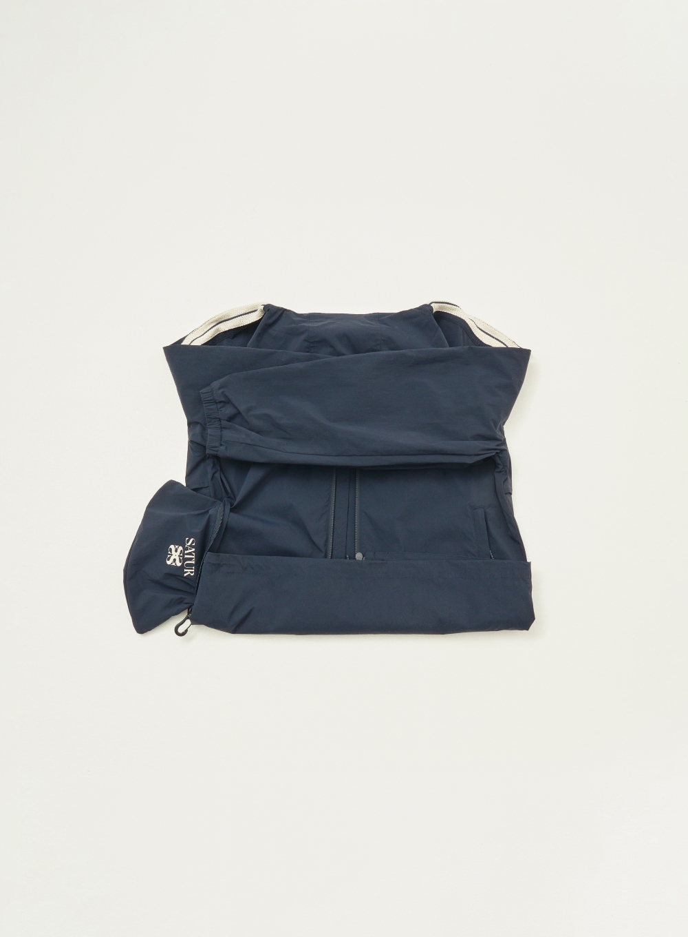 Lawton Packable Windbreaker - Black | ファッション通販サイト