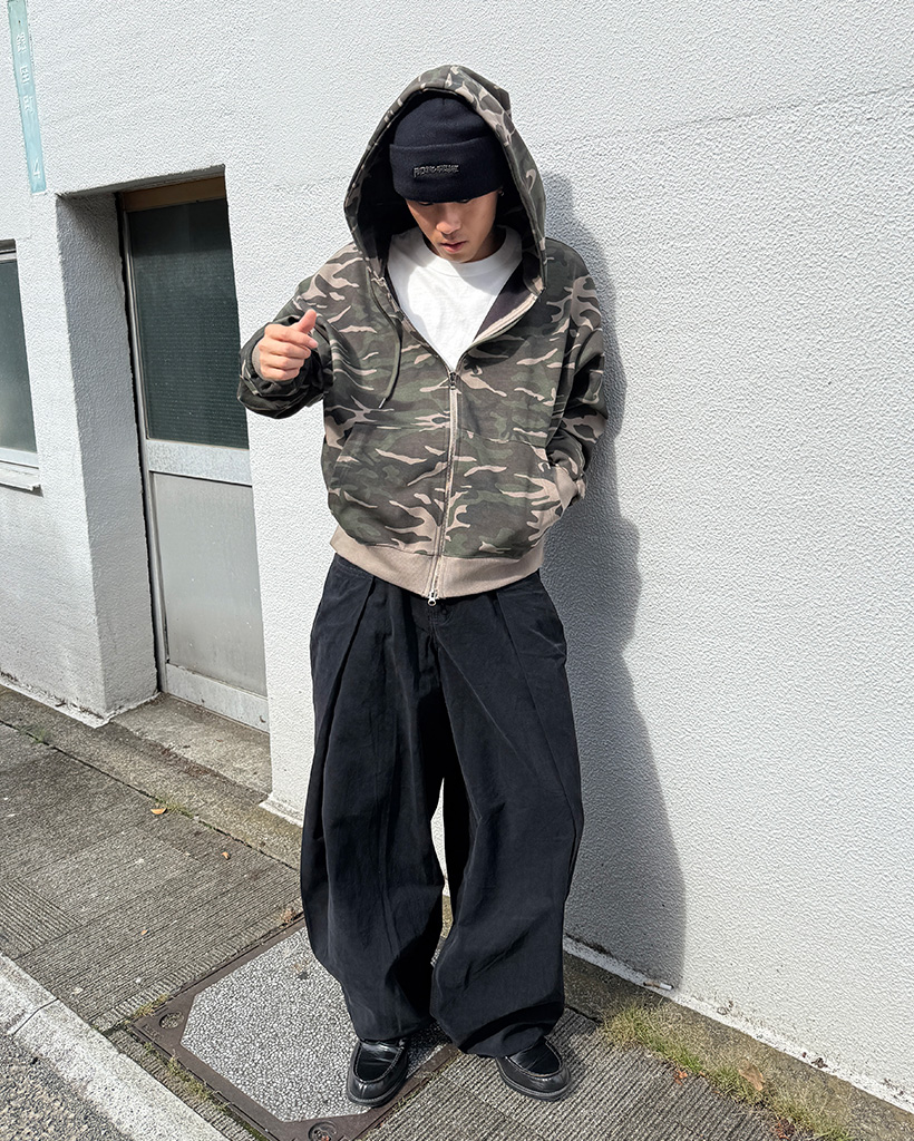 迷彩フードジャケット | ファッション通販サイト NUGU