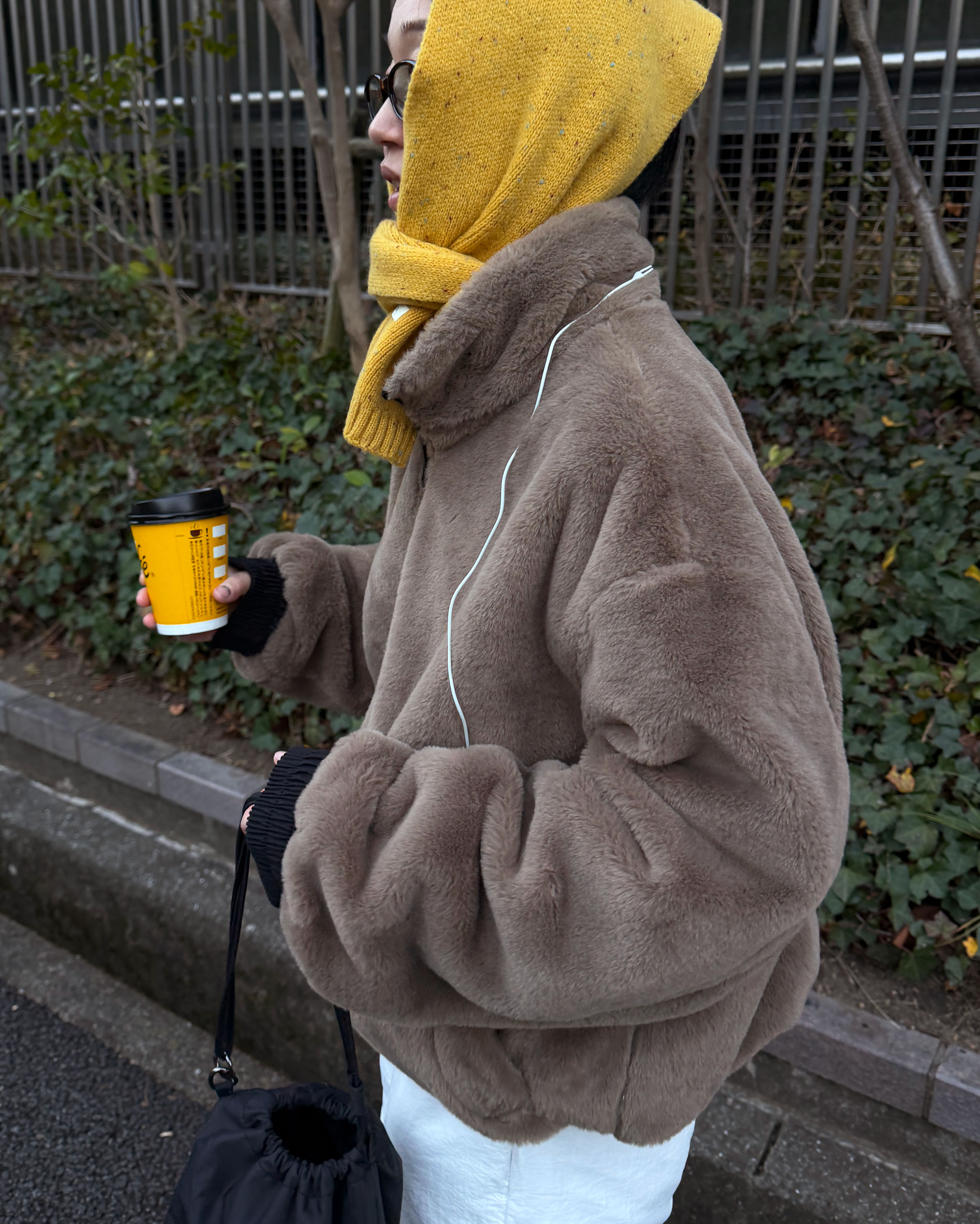 Pervers リバーシブルファージャケット リバーシブルファージャケット | ファッション通販サイト NUGU
