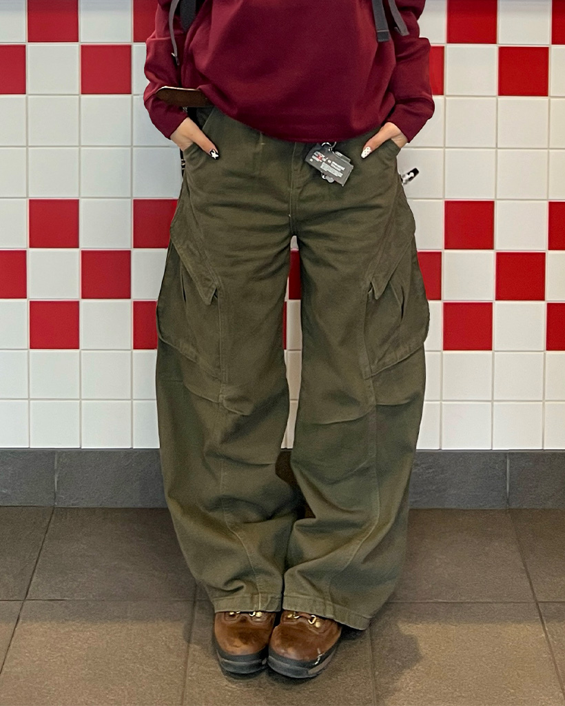 カーキカーゴパンツ | ファッション通販サイト NUGU