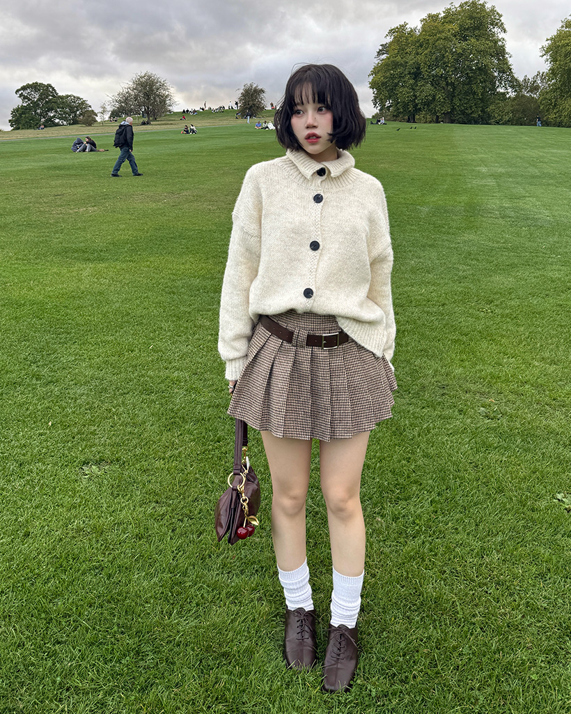 チェックプリーツマイクロミニスカート | ファッション通販サイト NUGU