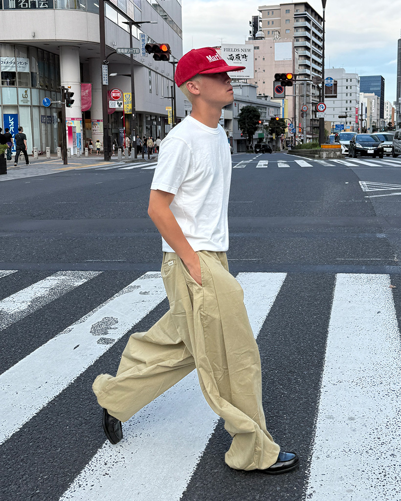 2929☺︎様AURALEEWASHEDFINXCHINO WIDETUCKPA Washed Heavy Chino Wide Pants – La Garçonne