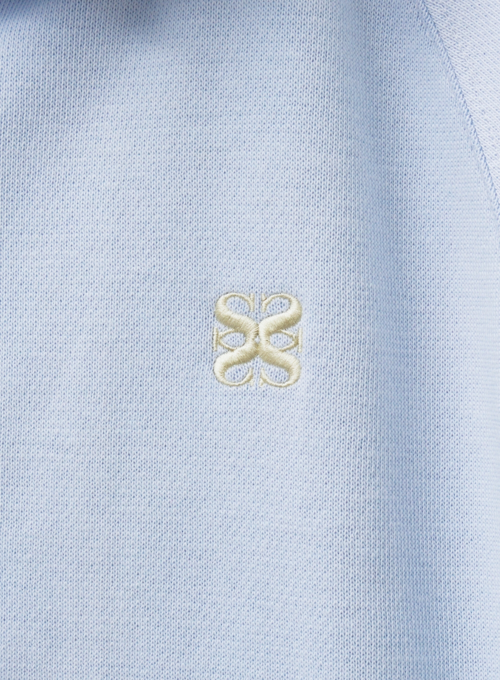 Lawton Loose Fit Hood Zip-up - Sky Blue | ファッション通販