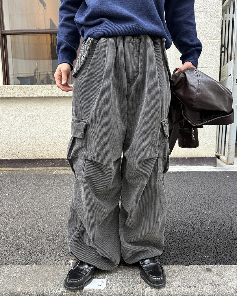 コーデュロイピグメントカーゴパンツ | ファッション通販サイト NUGU