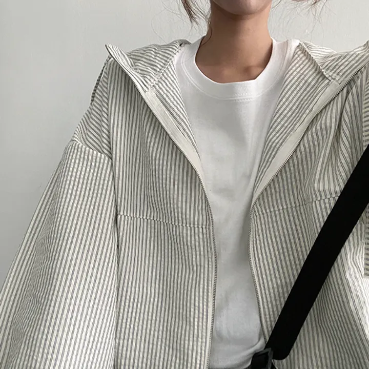 ストライプパーカー | ファッション通販サイト NUGU