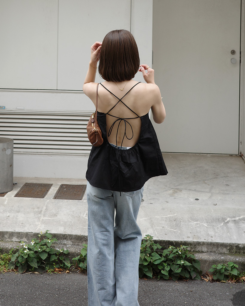 バックストラップレースキャミソール | ファッション通販サイト NUGU