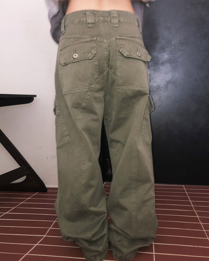 unisex]カーゴワイドパンツ | ファッション通販サイト NUGU