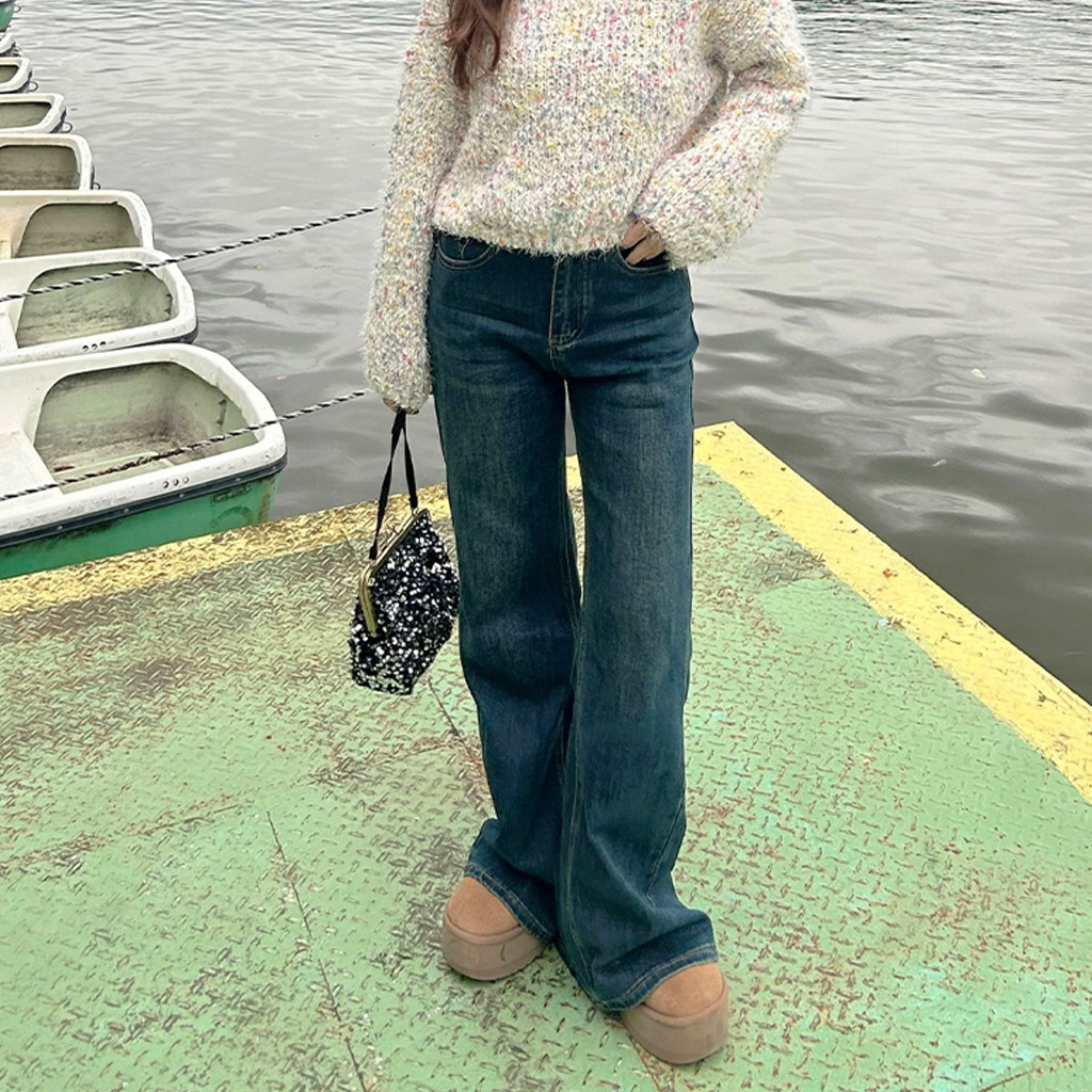 フレアデニムパンツ | ファッション通販サイト NUGU
