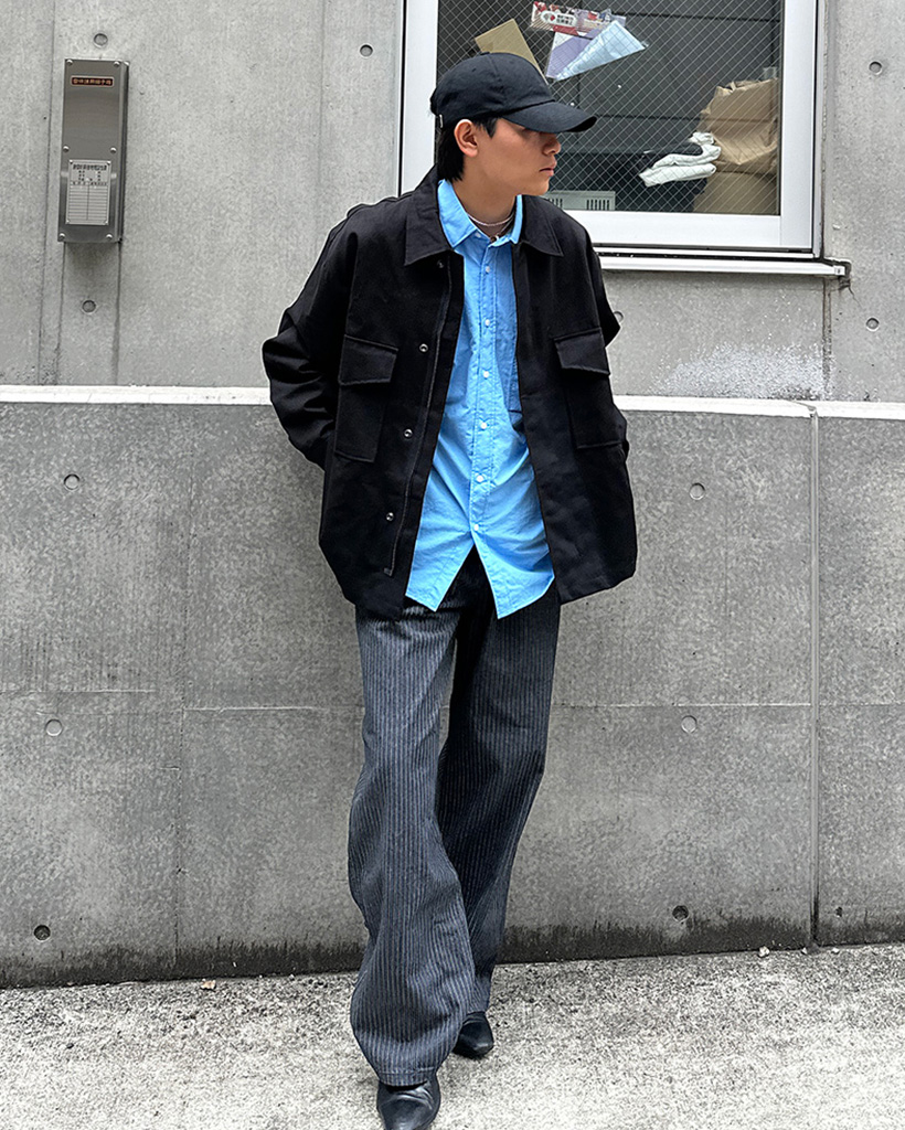 ピンストライプデニムパンツ | ファッション通販サイト NUGU