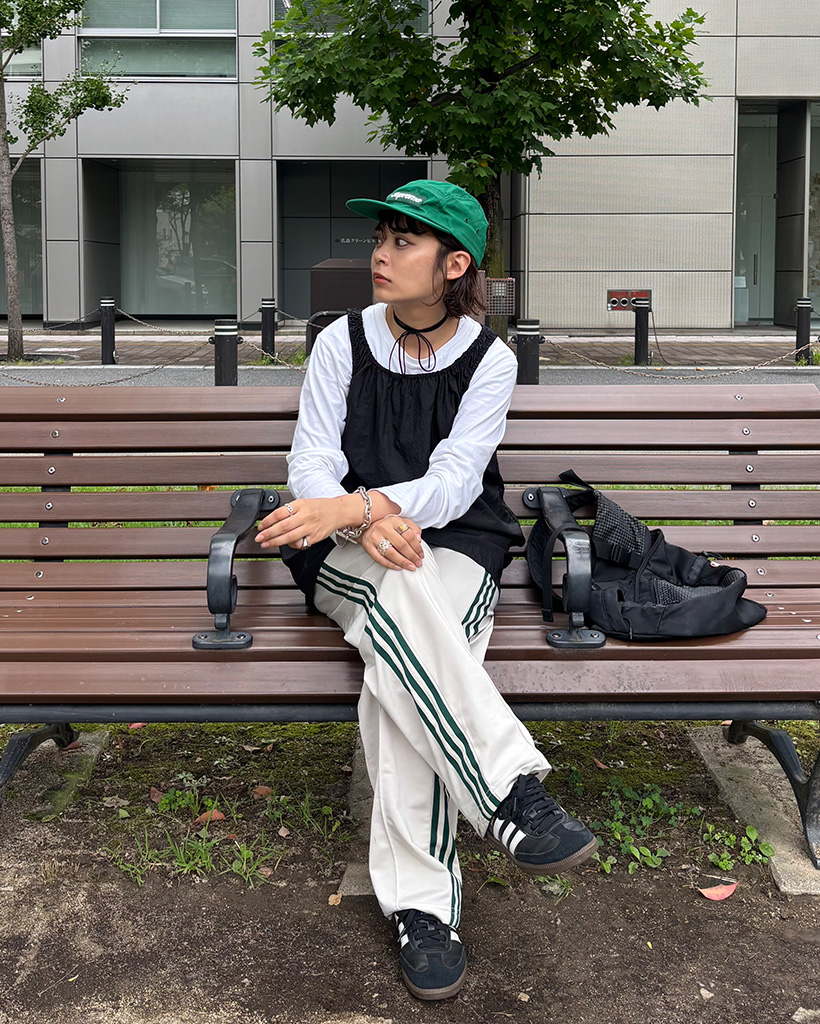 レイヤードプリーツワンピース
