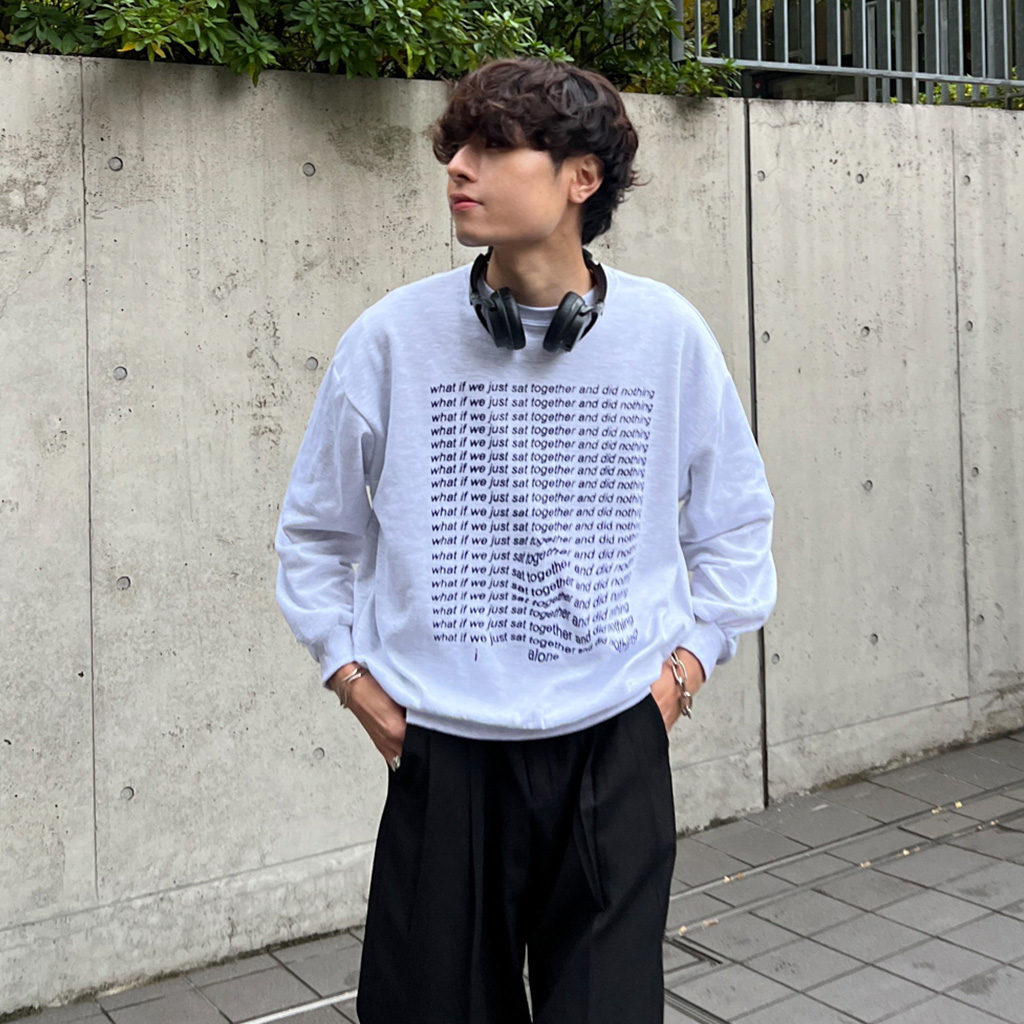 くらレタリングスウェットパンツベージュM くらレタリングスウェットパンツベージュM くらレタリング