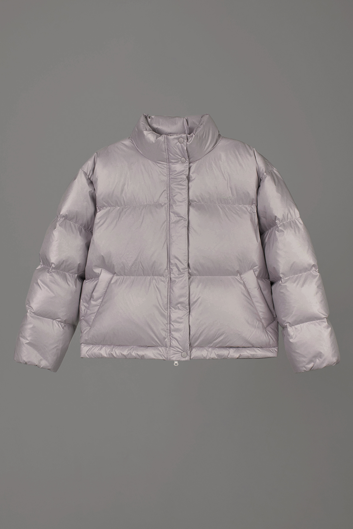 GLOSSY DOWN PADDING_SILVER